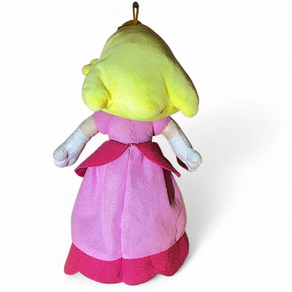 11" Princess Peach & Luigi Super Mario Bro's By Good Stuff Nintendo Plush Dolls - Picture 6 of 13